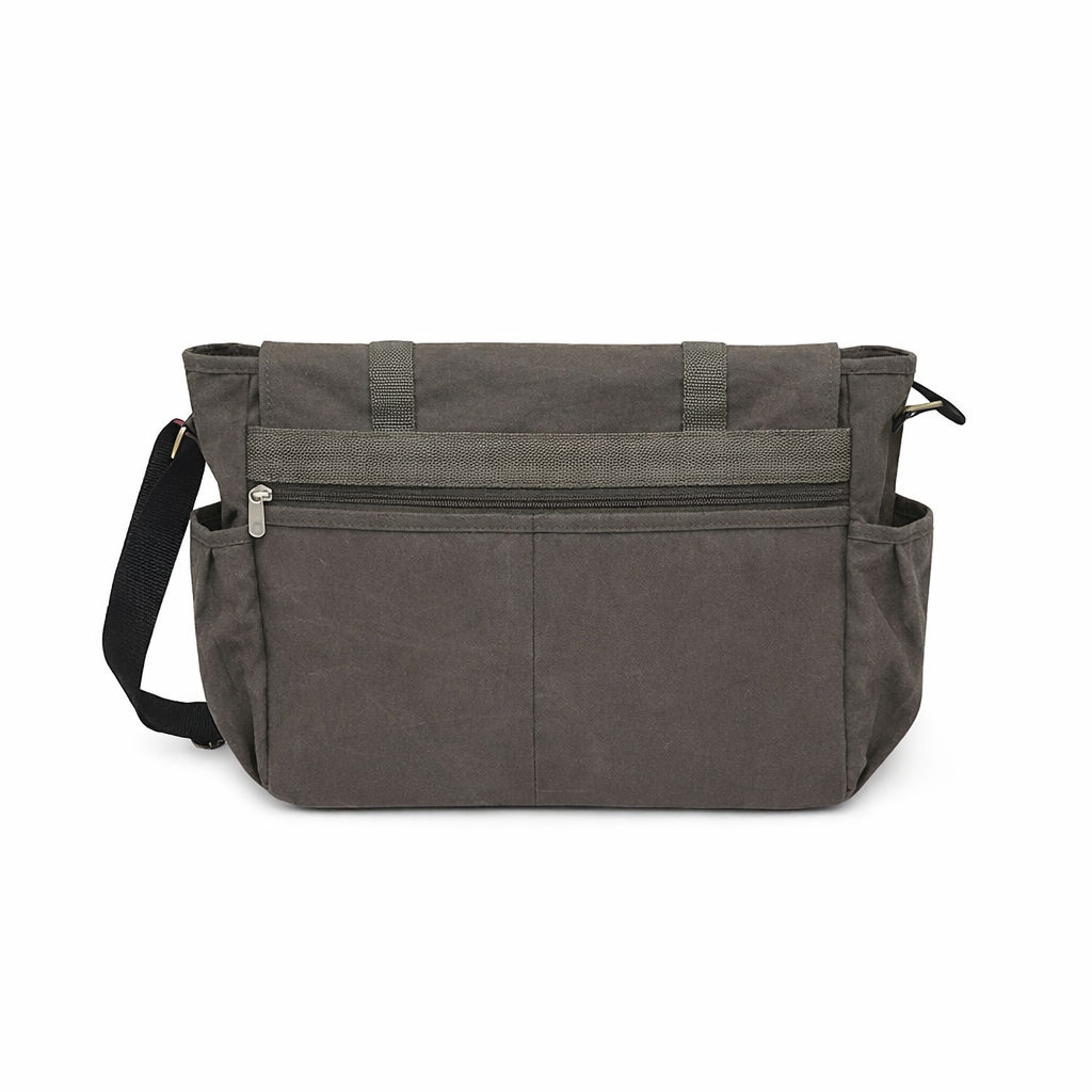 Brown Unisex Laptop Messenger Bag for Everyday Use 169